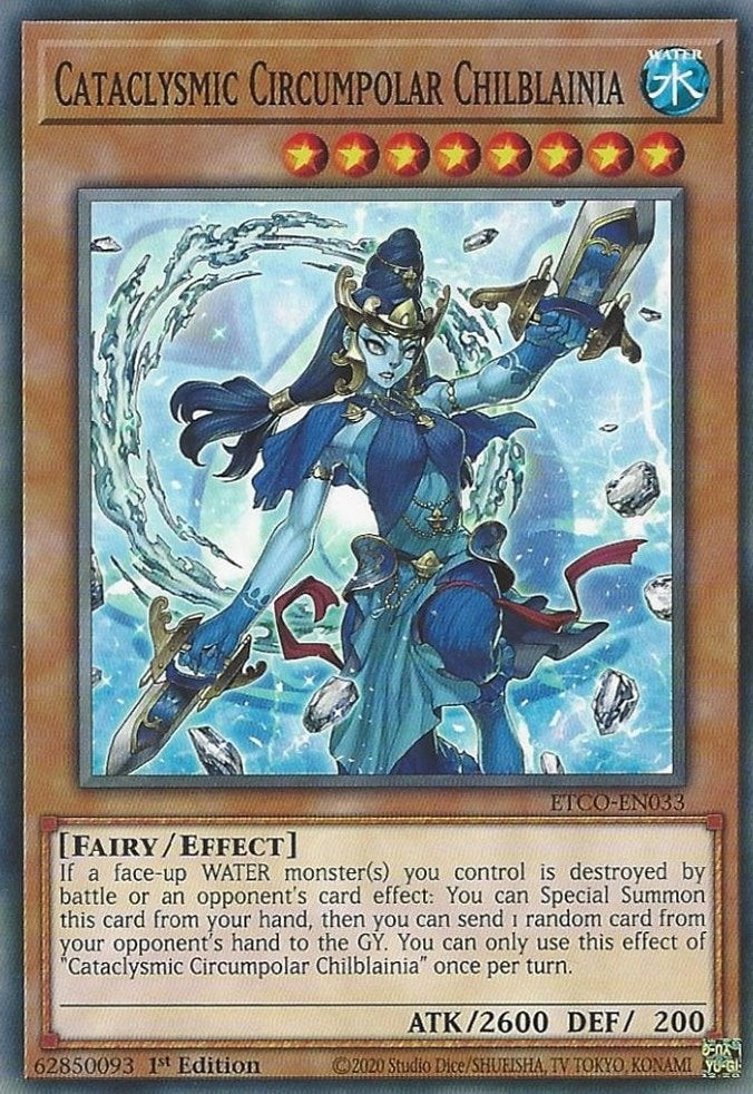 Cataclysmic Circumpolar Chilblainia (33) (ETCO) - YuGiOh Single