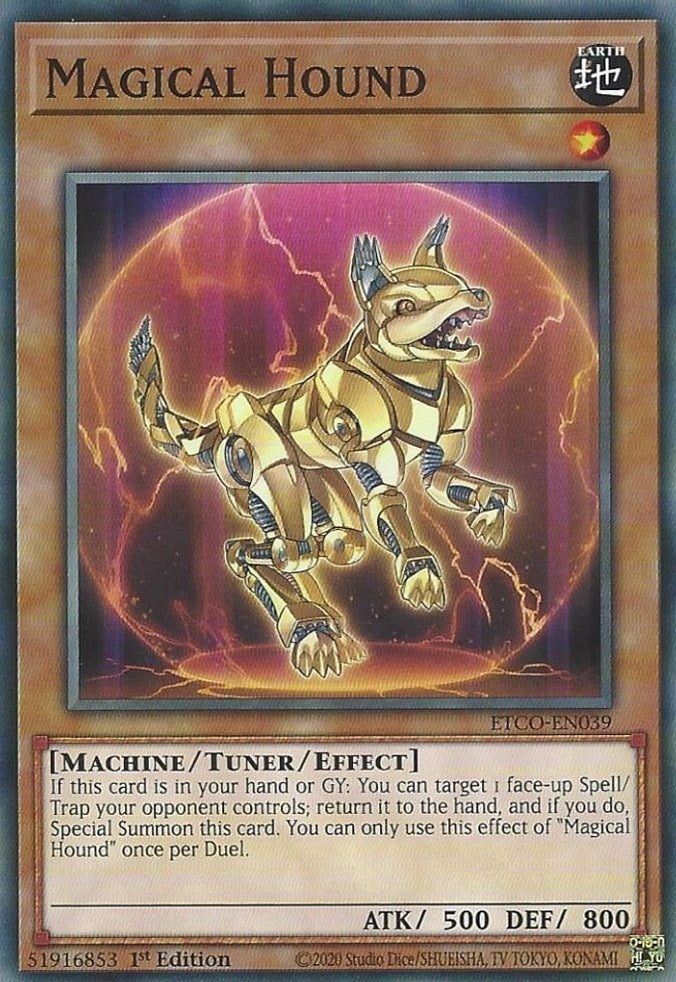 Magical Hound (39) (ETCO) - YuGiOh Single