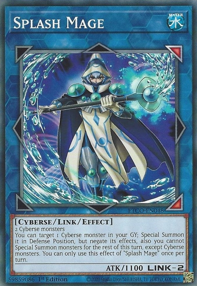 Splash Mage (48) (ETCO) - YuGiOh Single