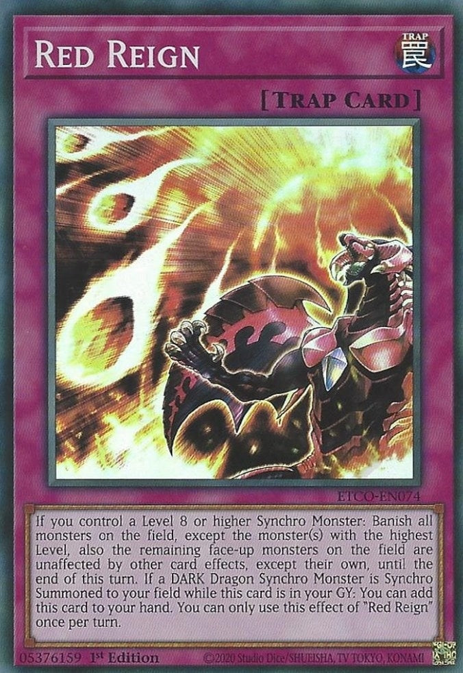 Red Reign (74) (ETCO) - YuGiOh Single