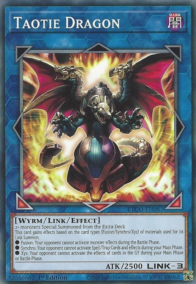 Taotie Dragon (83) (ETCO) - YuGiOh Single
