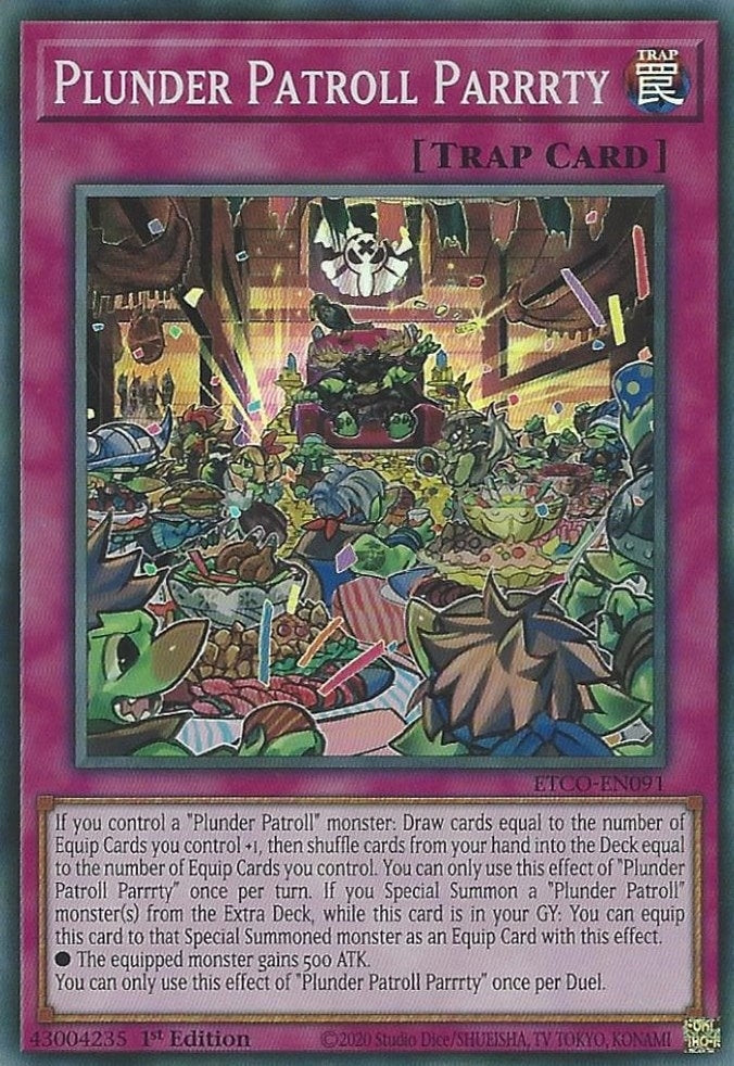 Plunder Patroll Parrrty (91) (ETCO) - YuGiOh Single