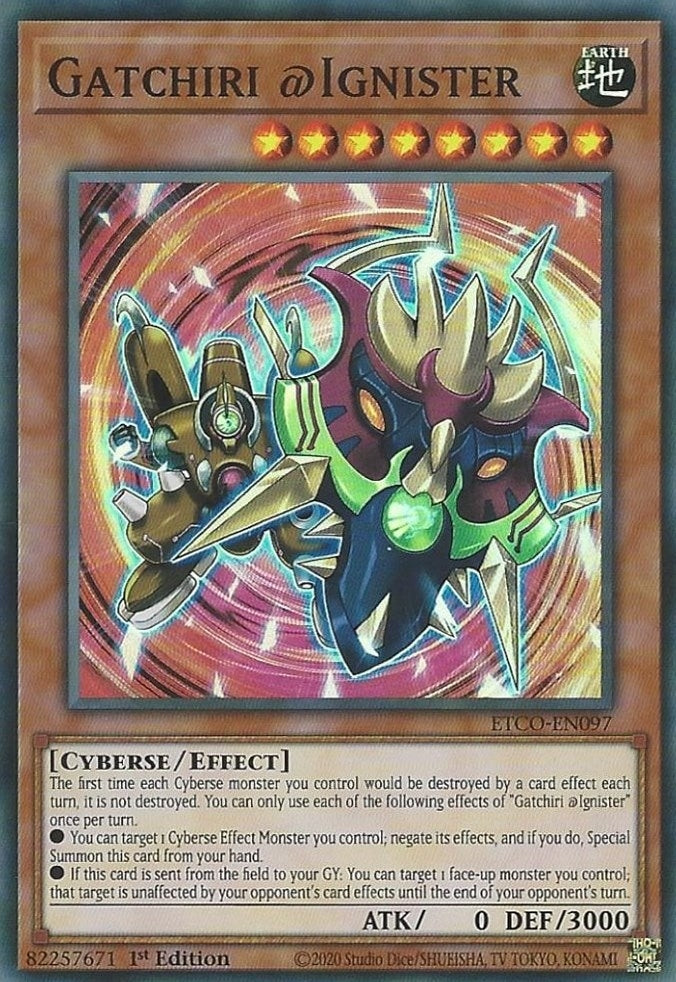 Gatchiri @Ignister (97) (ETCO) - YuGiOh Single