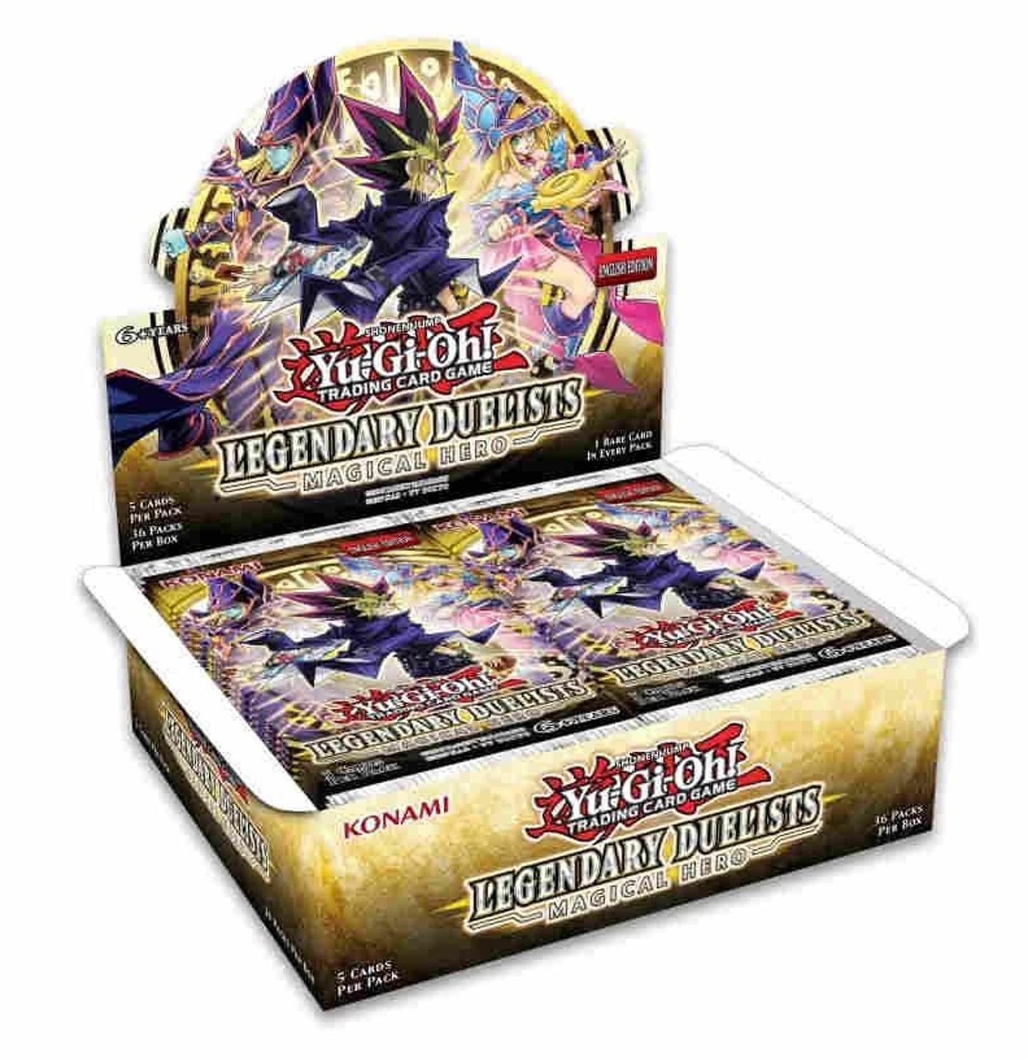 Legendary Duelists: Magical Hero Booster Box [Unlimited Edition] (LED6) - YuGiOh Sealed