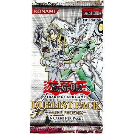 Duelist Pack: Aster Phoenix Booster Pack [1st Edition] (DP05) - YuGiOh Sealed