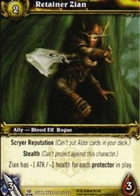 Retainer Zian - WoW Single