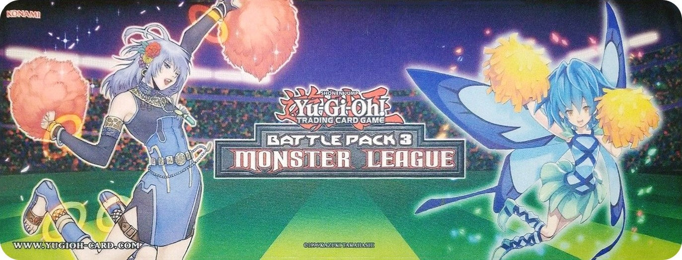 Yu-Gi-Oh! Battle Pack 3: Monster League Game Mat - Fairy Cheer Girl - Playmats Sealed