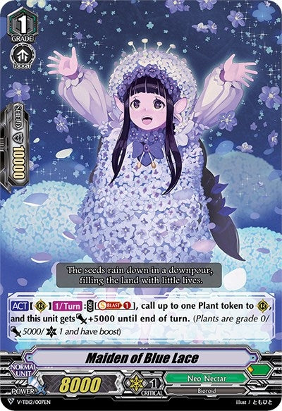 Maiden of Blue Lace (12007) [V-TD12] - Cardfight Vanguard Single