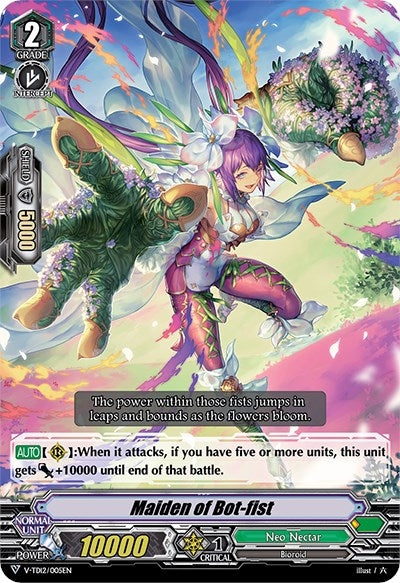 Maiden of Bot-fist (12005) [V-TD12] - Cardfight Vanguard Single