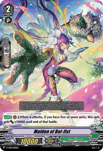 Maiden of Bot-fist (RRR Foil) (12005) [V-TD12] - Cardfight Vanguard Single