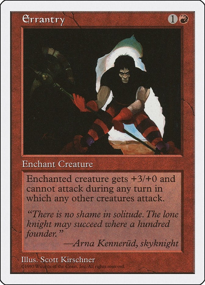 Errantry [5ED] - MTG Single