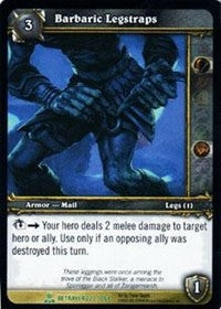 Barbaric Legstraps - WoW Single