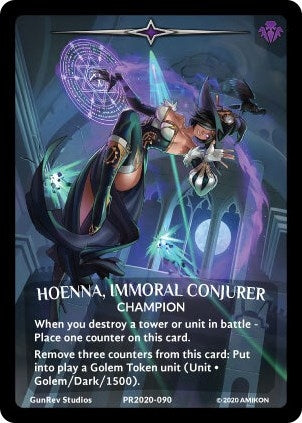 Hoenna Immoral Conjurer - PR2020-090 (Alternate Art) (2020090) [PR] - Argent Saga TCG Single
