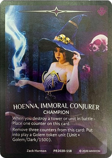 Hoenna Immoral Conjurer - PR2020-118 (Alternate Art) (2020118) [PR] - Argent Saga TCG Single