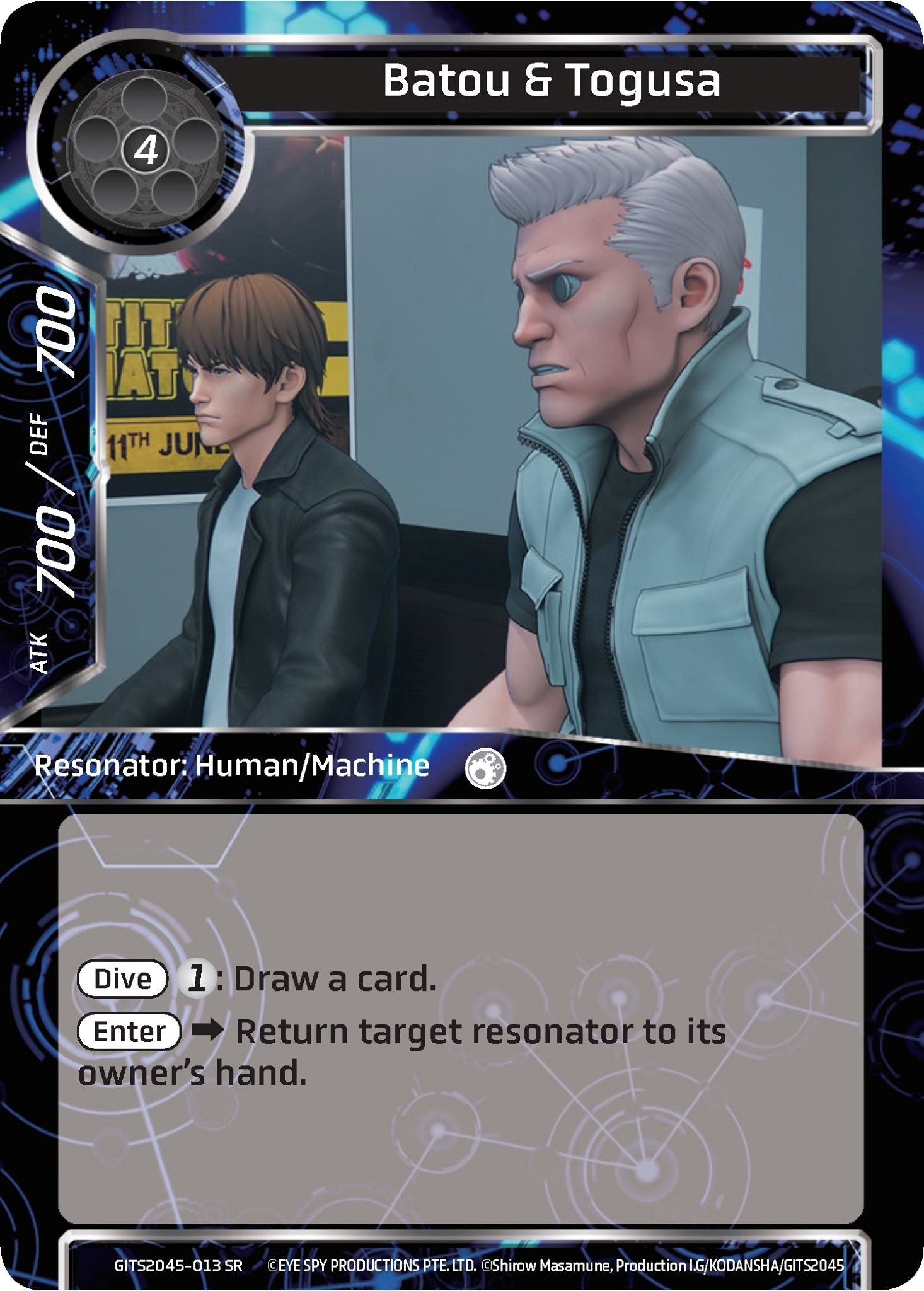 Batou & Togusa (2045013) [GITS2045] - Force of Will Single