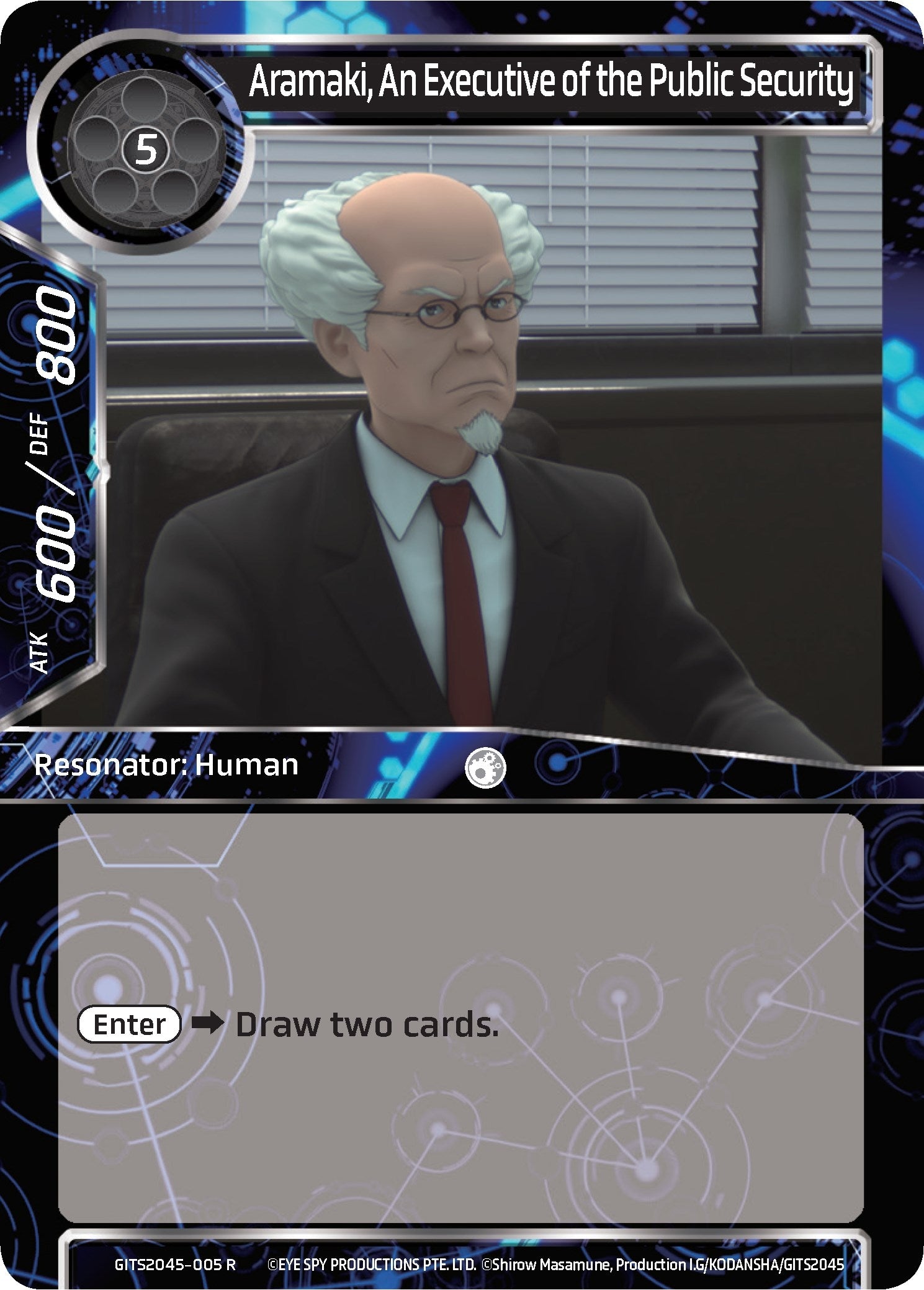 Aramaki An Executive of the Public Security (2045005) [GITS2045] - Force of Will Single