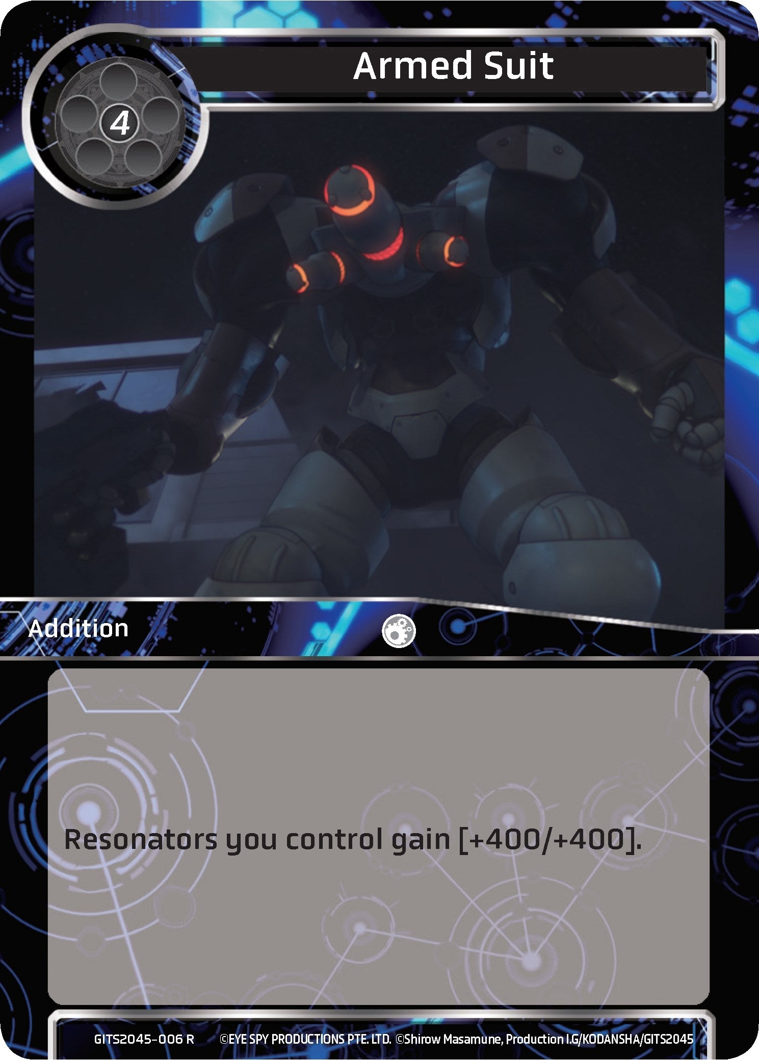 Armed Suit (2045006) [GITS2045] - Force of Will Single