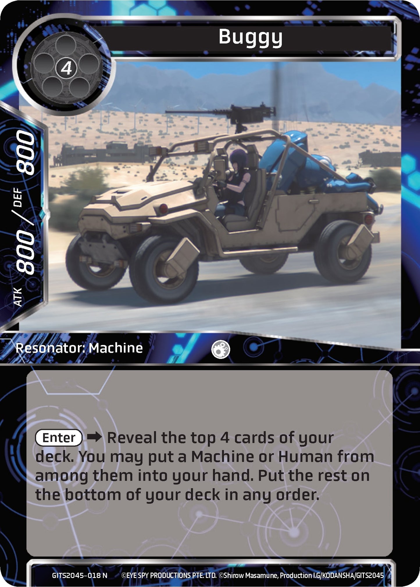 Buggy (2045018) [GITS2045] - Force of Will Single