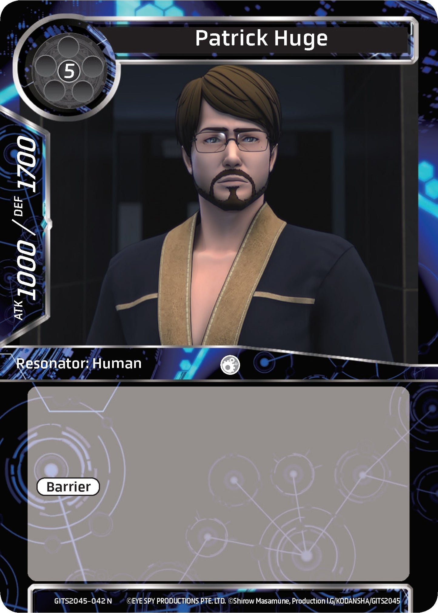 Patrick Huge (2045042) [GITS2045] - Force of Will Single