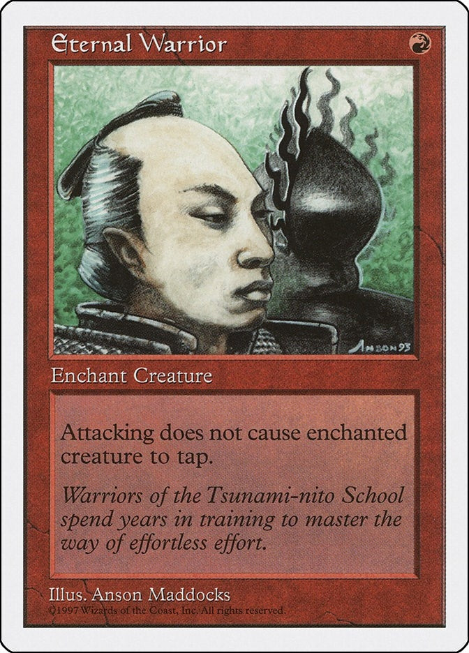 Eternal Warrior [5ED] - MTG Single