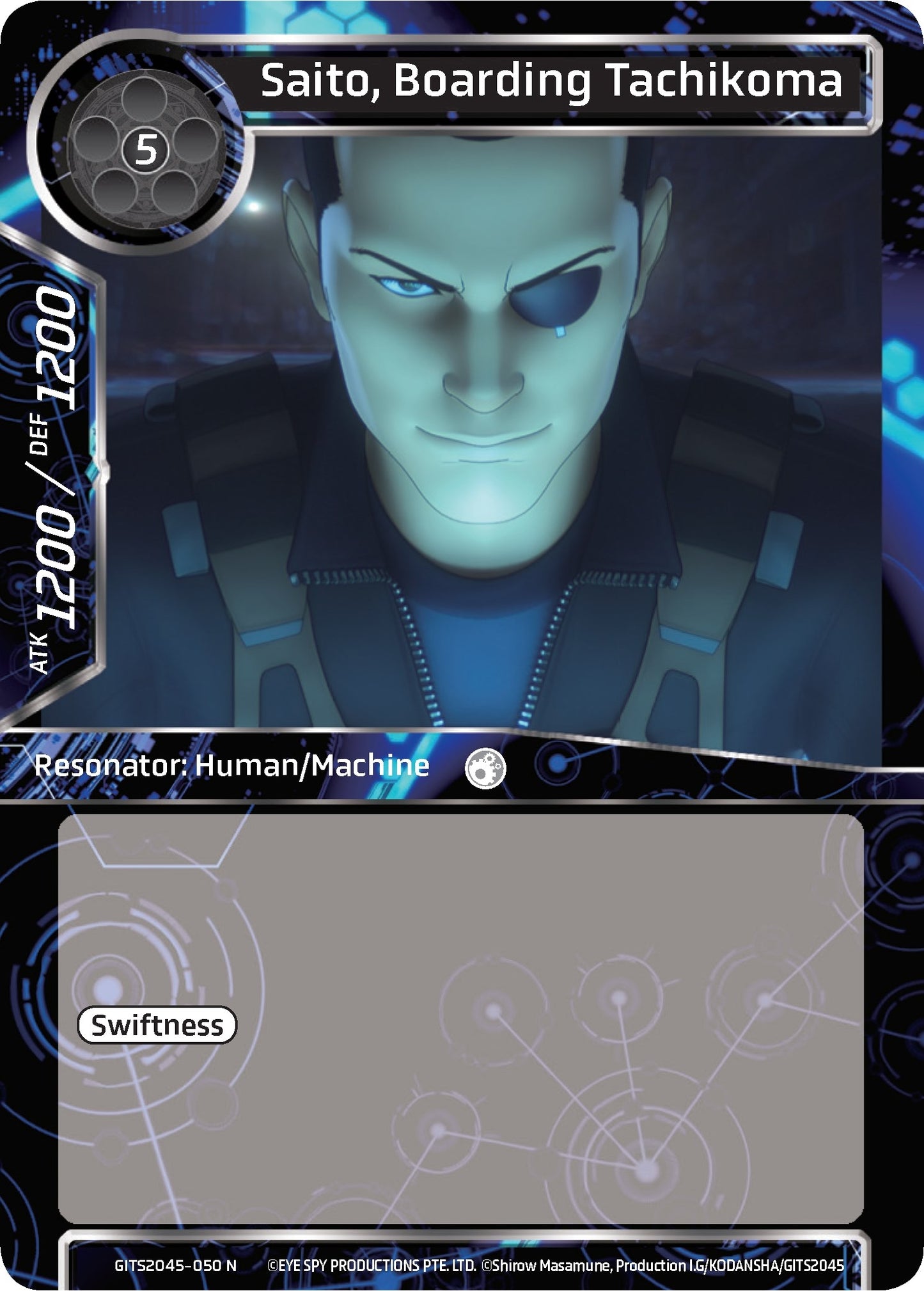 Saito Boarding Tachikoma (2045050) [GITS2045] - Force of Will Single