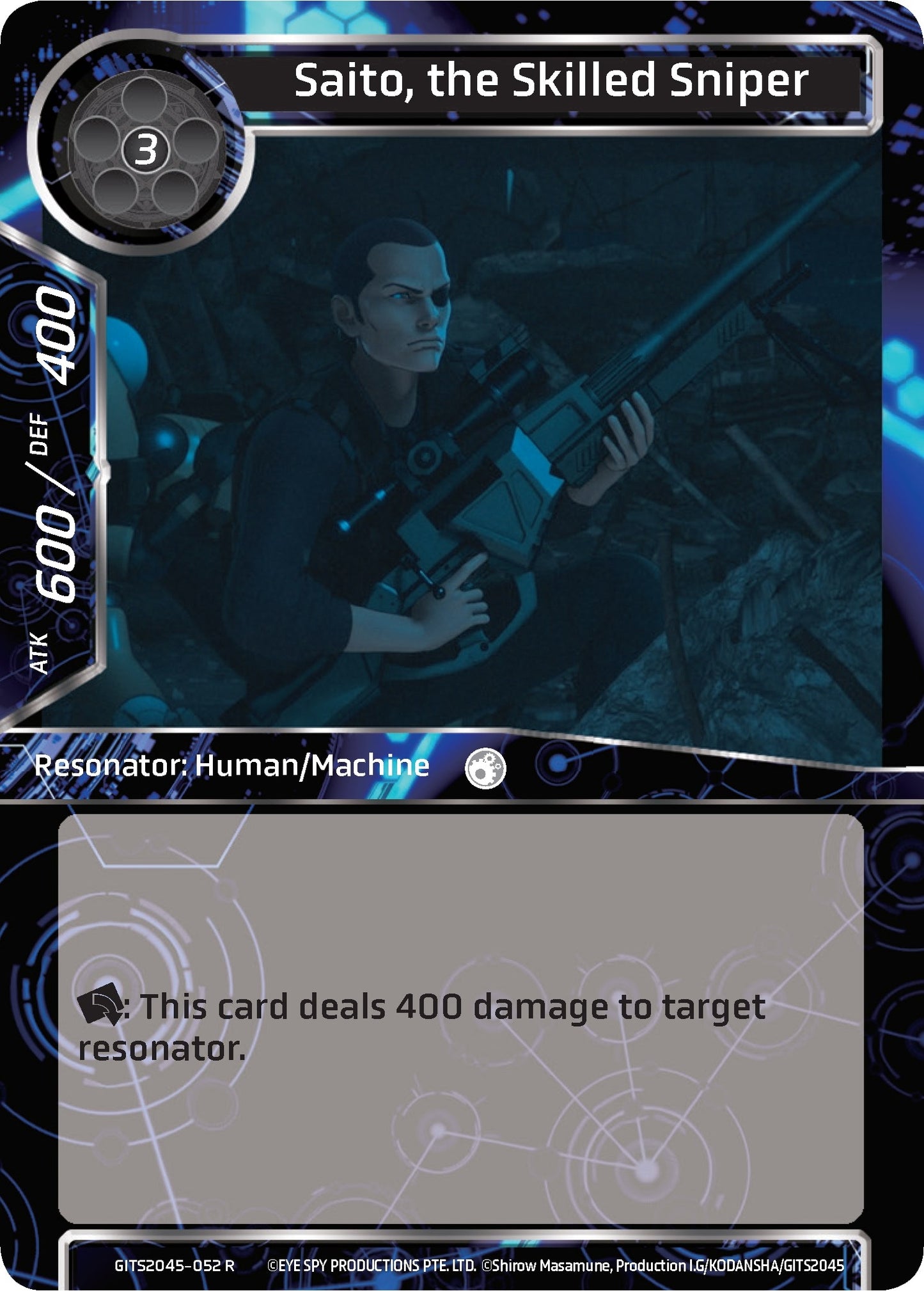 Saito the Skilled Sniper (2045052) [GITS2045] - Force of Will Single