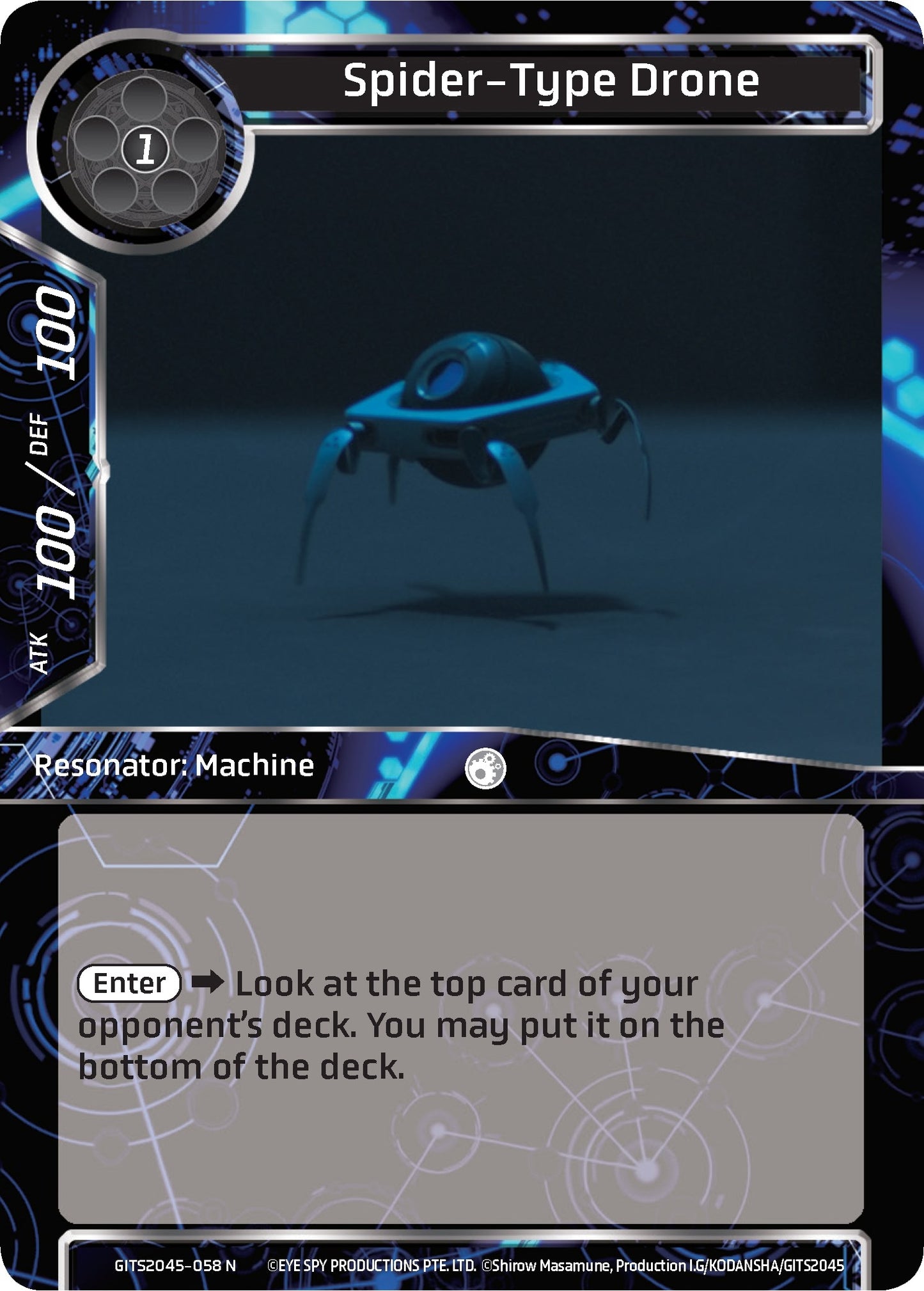 Spider-Type Drone (2045058) [GITS2045] - Force of Will Single