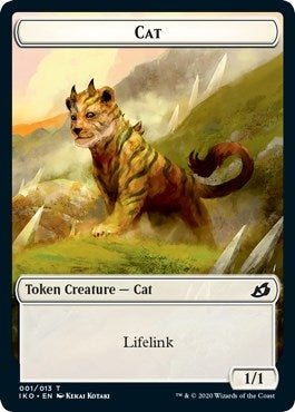 Cat Token (0) [IKO] - MTG Single