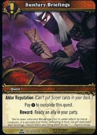 Sunfury Briefings - WoW Single