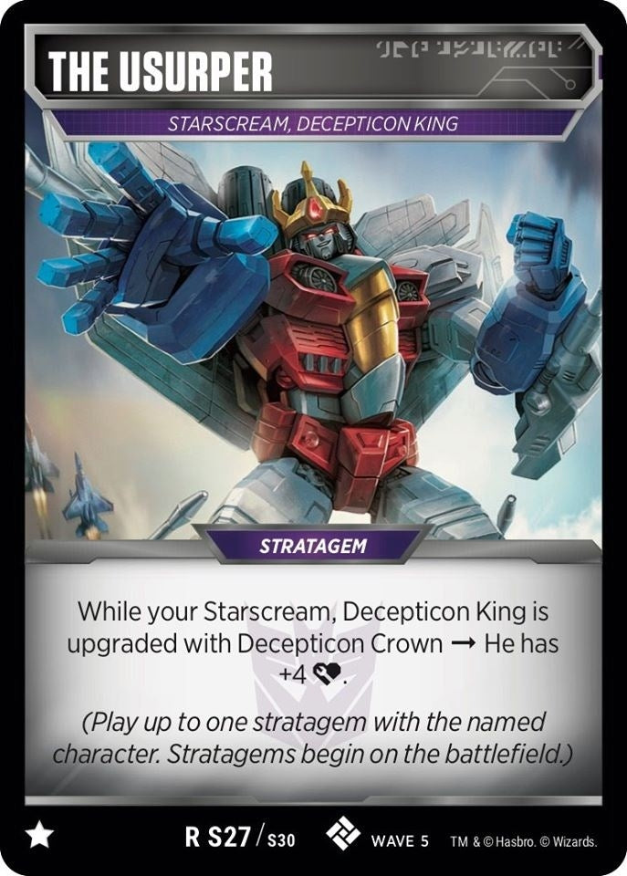 The Usurper (27) [TMA] - Transformers TCG Single