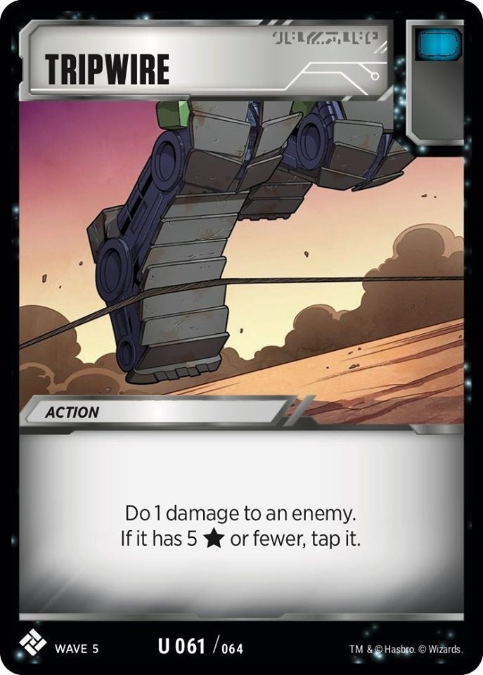 Tripwire (61) [TMA] - Transformers TCG Single