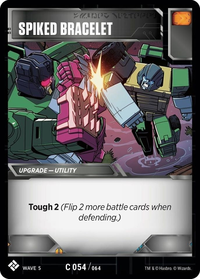 Spiked Bracelet (54) [TMA] - Transformers TCG Single