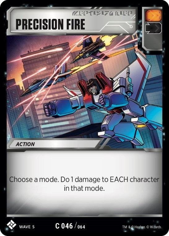 Precision Fire (46) [TMA] - Transformers TCG Single