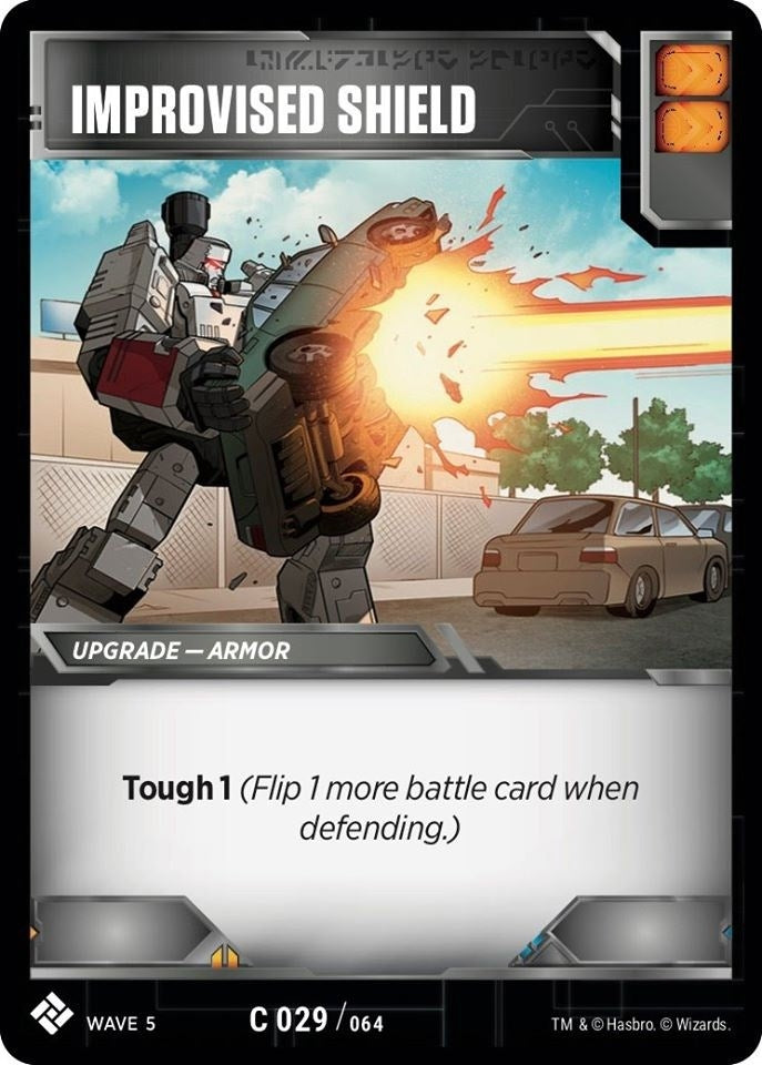 Improvised Shield (29) [TMA] - Transformers TCG Single