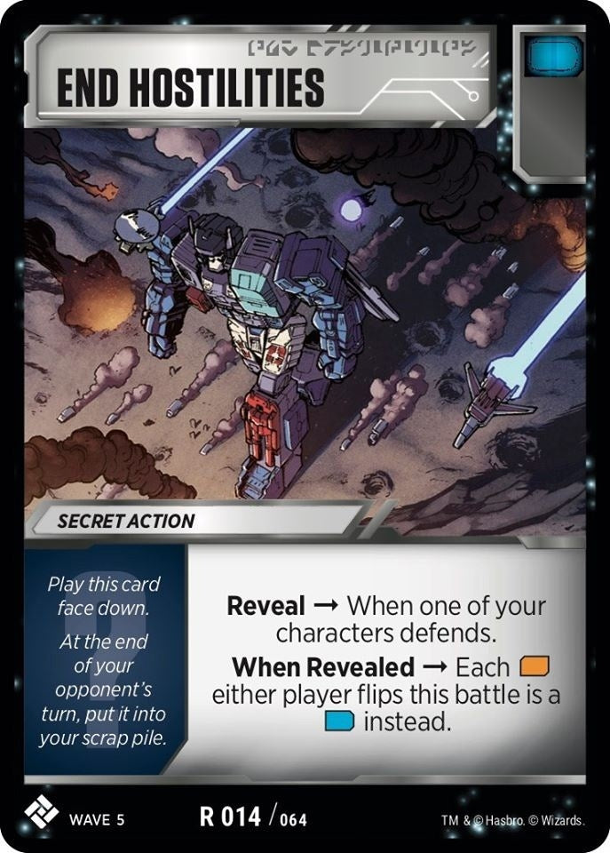 End Hostilities (14) [TMA] - Transformers TCG Single