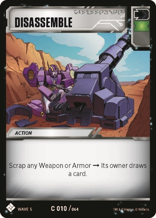 Disassemble (10) [TMA] - Transformers TCG Single