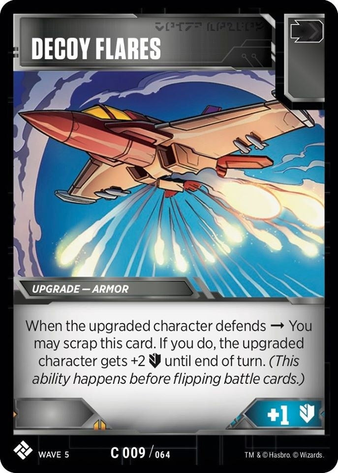 Decoy Flares (9) [TMA] - Transformers TCG Single