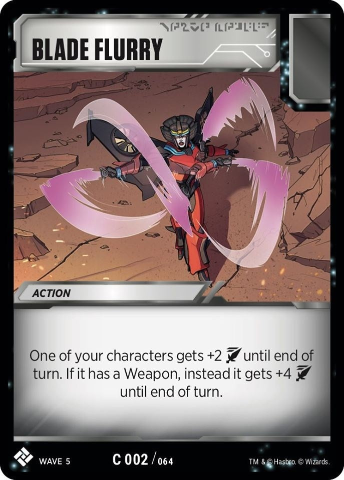 Blade Flurry (2) [TMA] - Transformers TCG Single