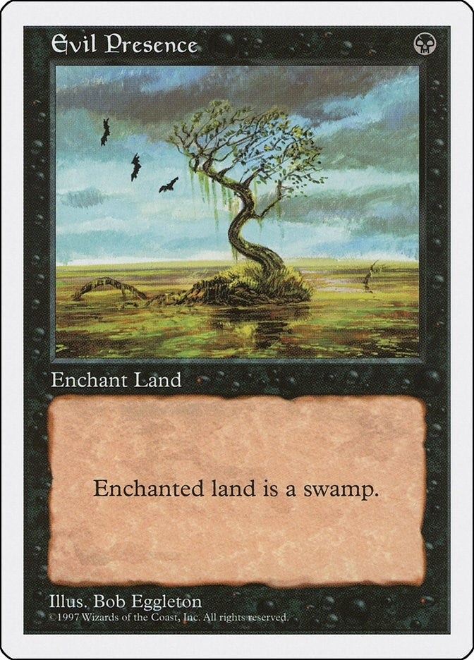 Evil Presence [5ED] - MTG Single