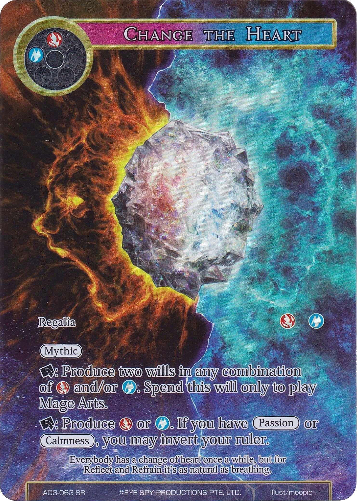 Change the Heart (Full Art) (3063) [AO3] - Force of Will Single