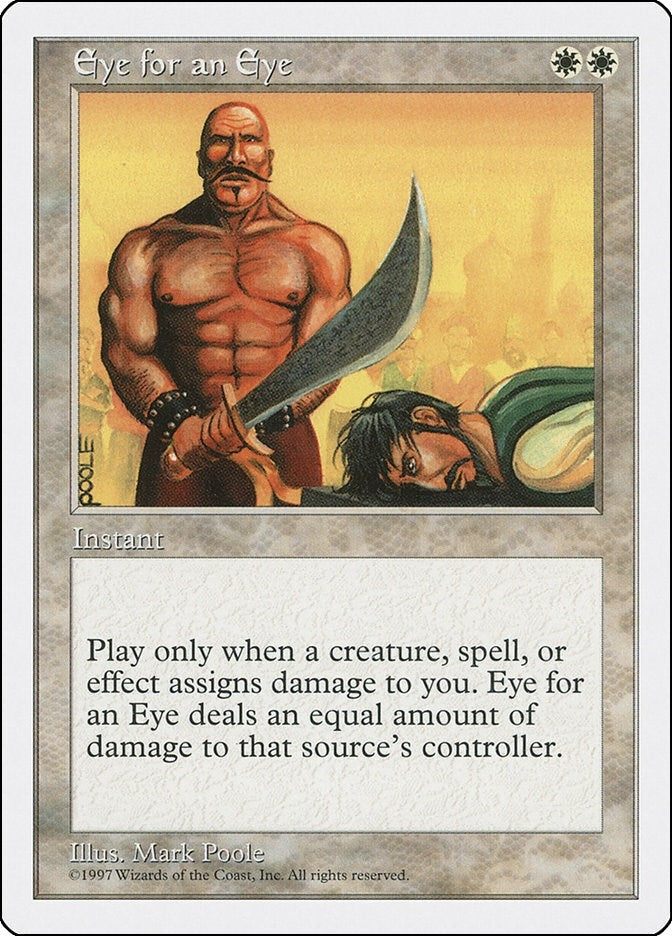 Eye for an Eye [5ED] - MTG Single