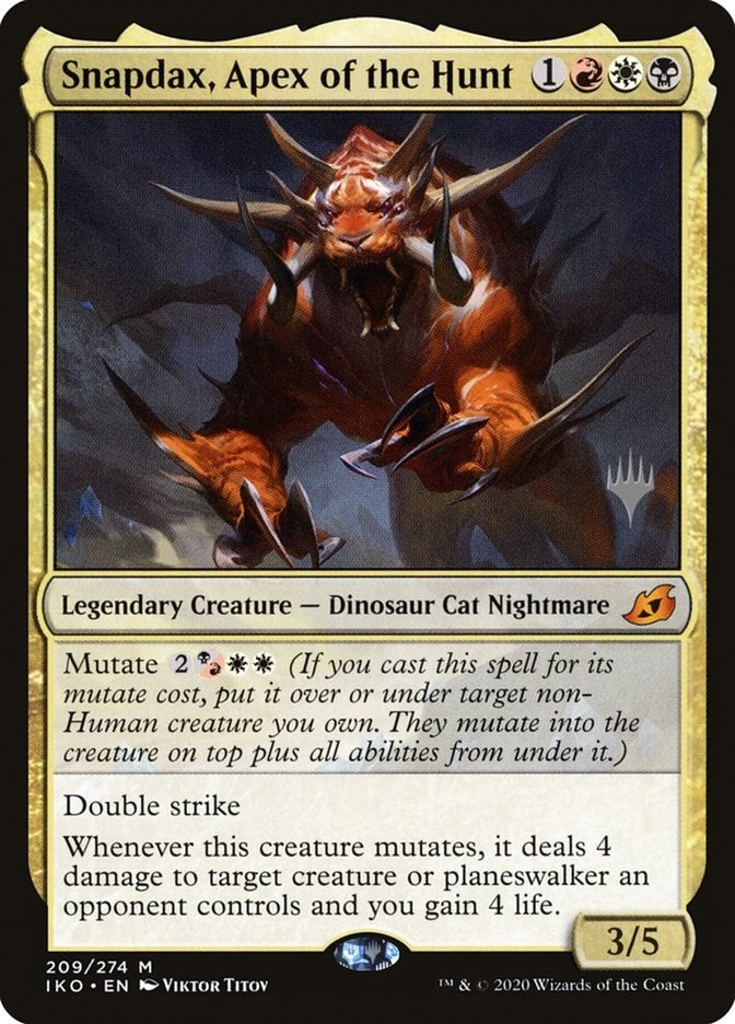 Snapdax Apex of the Hunt (209) [PPIKO] - MTG Single