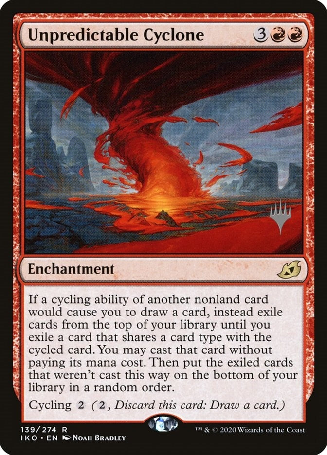 Unpredictable Cyclone (139) [PPIKO] - MTG Single