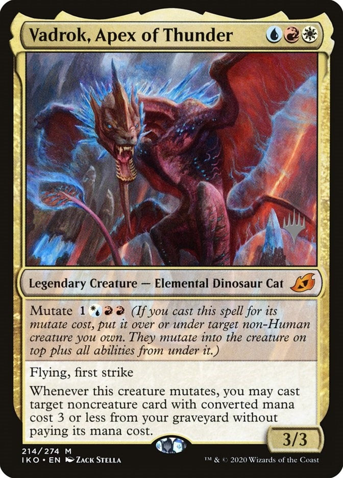 Vadrok Apex of Thunder (214) [PPIKO] - MTG Single