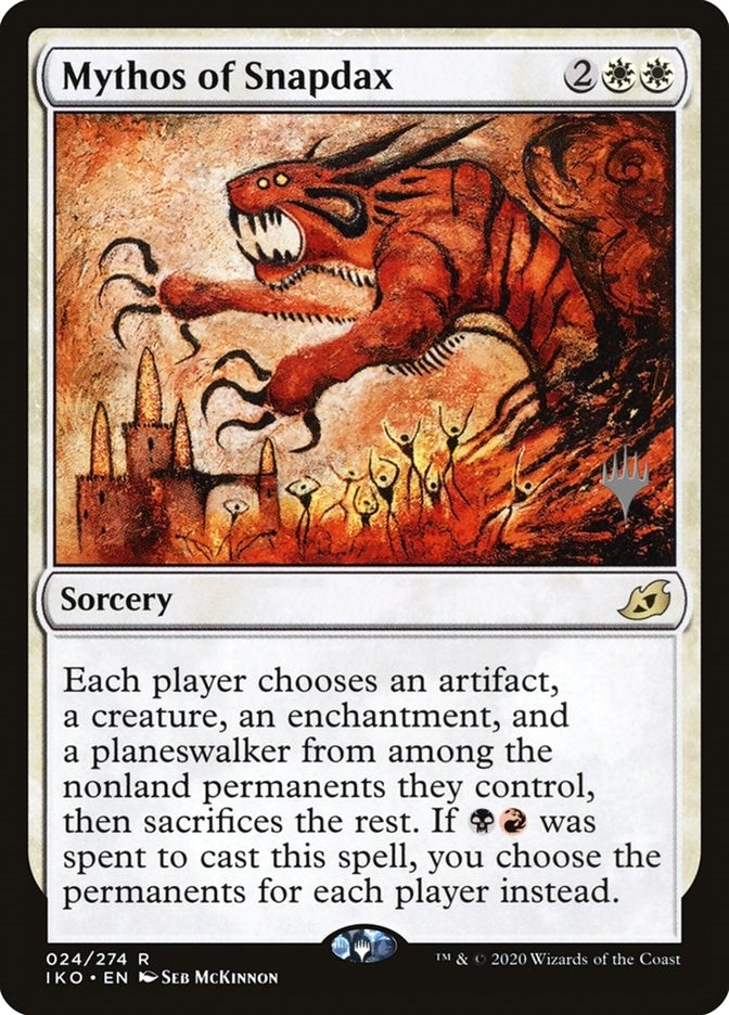 Mythos of Snapdax (24) [PPIKO] - MTG Single