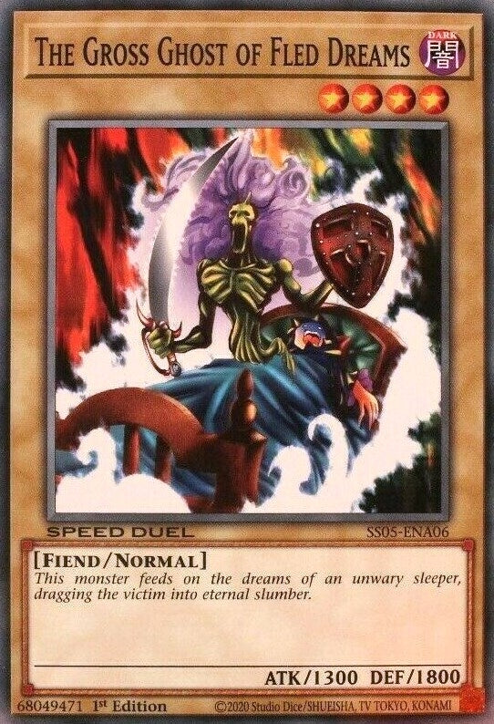 The Gross Ghost of Fled Dreams (506) (SS05) - YuGiOh Single