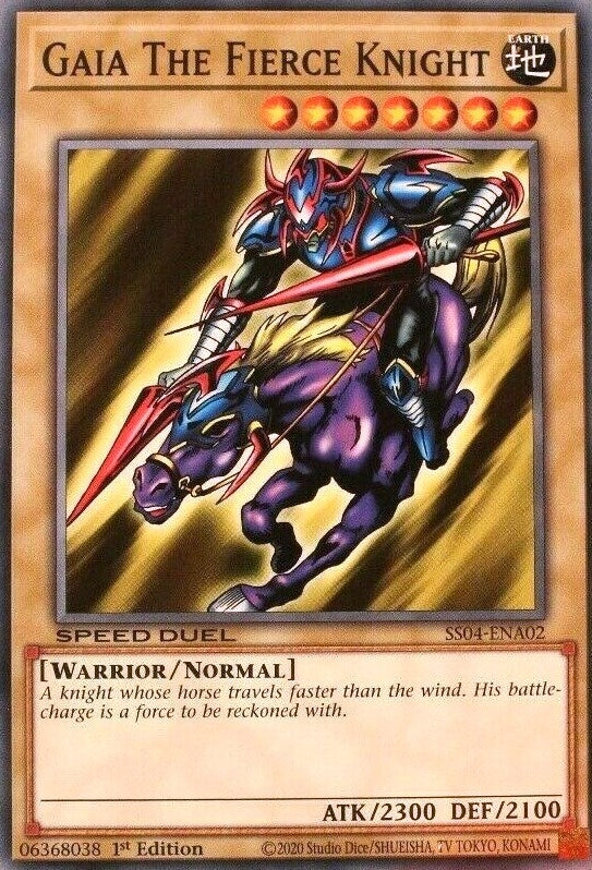 Gaia The Fierce Knight (402) (SS04) - YuGiOh Single