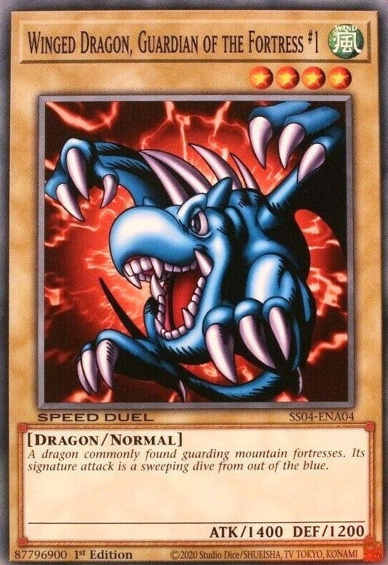 Winged Dragon Guardian of the Fortress #1 (404) (SS04) - YuGiOh Single