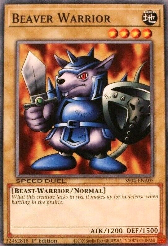 Beaver Warrior (405) (SS04) - YuGiOh Single