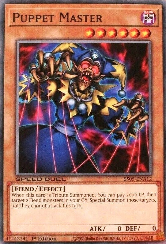 Puppet Master (512) (SS05) - YuGiOh Single
